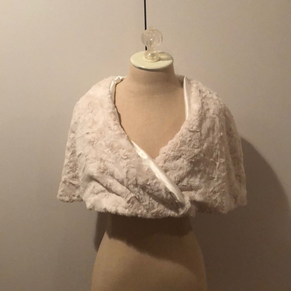 Faux fur wrap